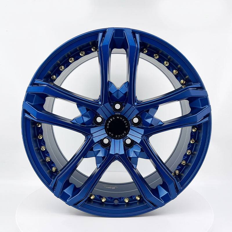 High quality custom forged wheel 18 19 20 21 22 inch rims 5 x 120 5*120 beadlock forged wheel polished special two-piece