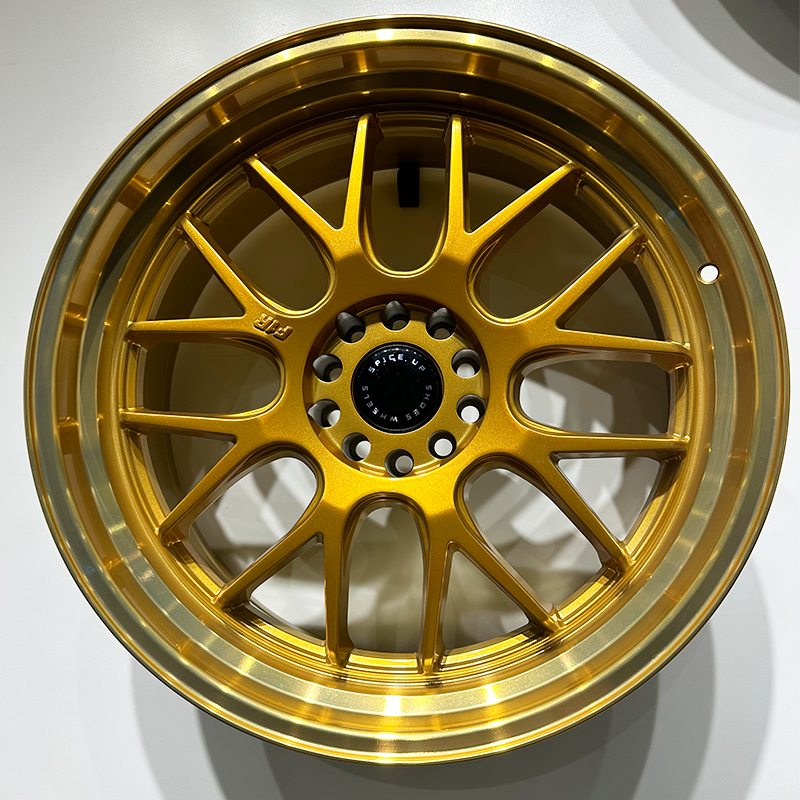 Custom forged alloy wheels integral rim forging