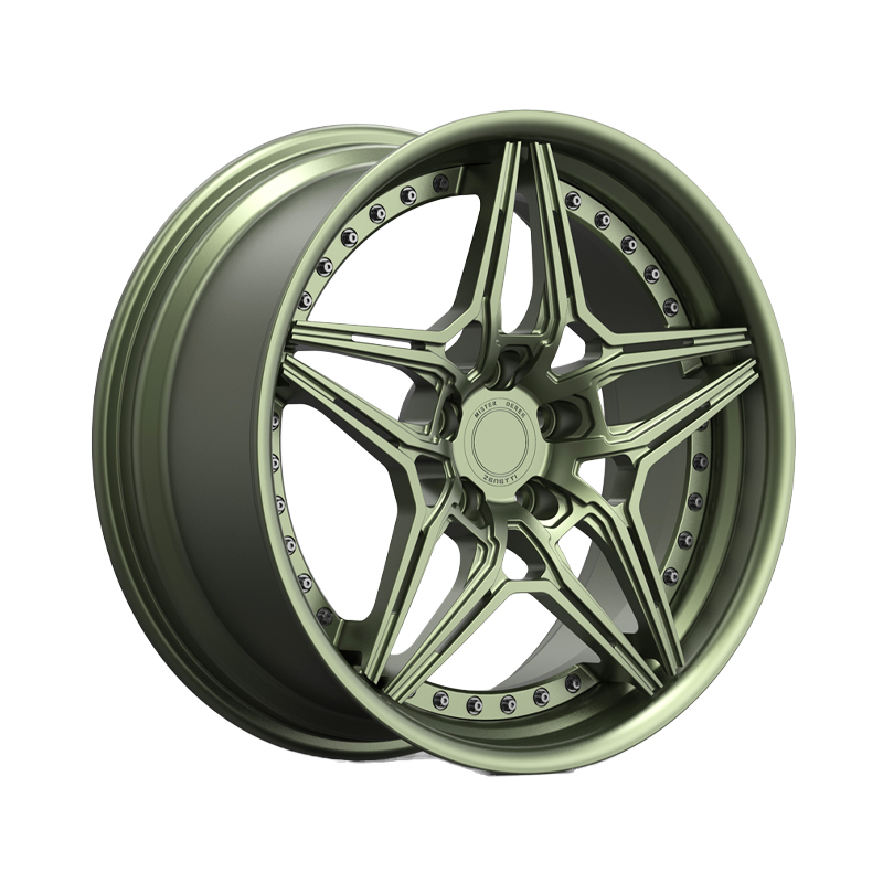 Classic forged 2 piece 5*112 carbon fiber 5x120 wheels g80 20inch concave barrel 40 hole 5x112 20 inch rc090