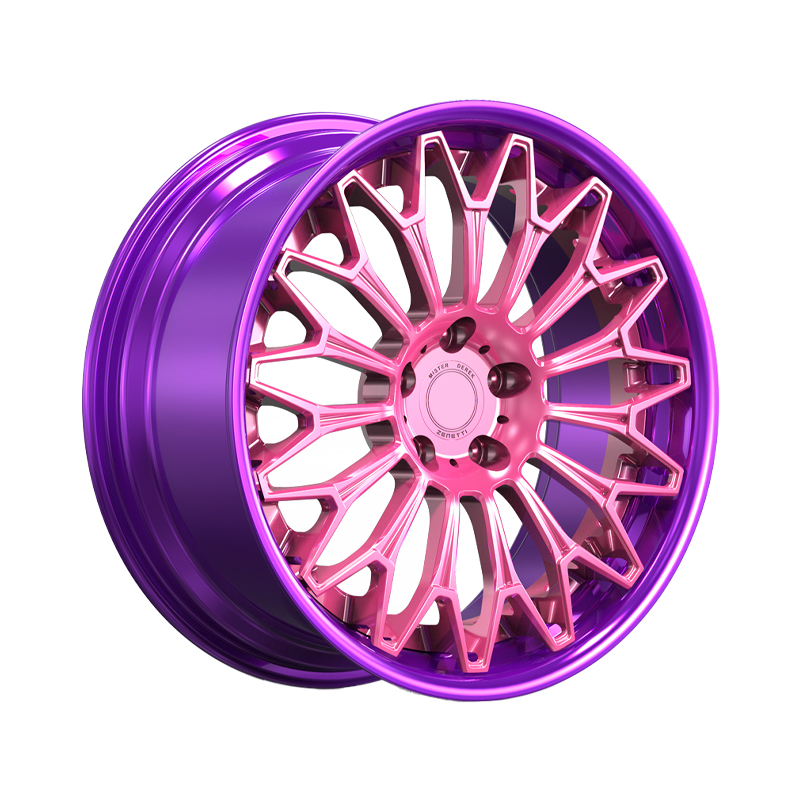 Aluminum alloy wheels 2 piece and 3 piece forged car wheels 19 20 inches